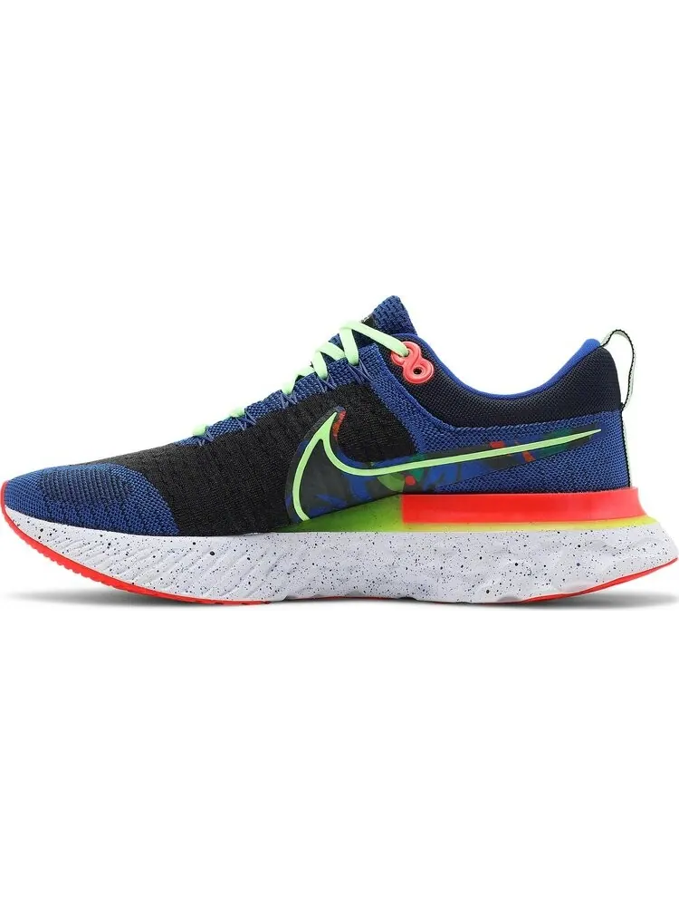Кроссовки Nike Kelly Anna London x React Infinity Run Flyknit 2 A.I.R. 'Run Past The Future' — изображение 3 из 8, синий
