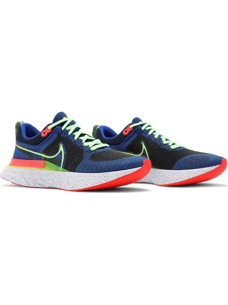 Кроссовки Nike Kelly Anna London x React Infinity Run Flyknit 2 A.I.R. 'Run Past The Future' — изображение 8 из 8, синий