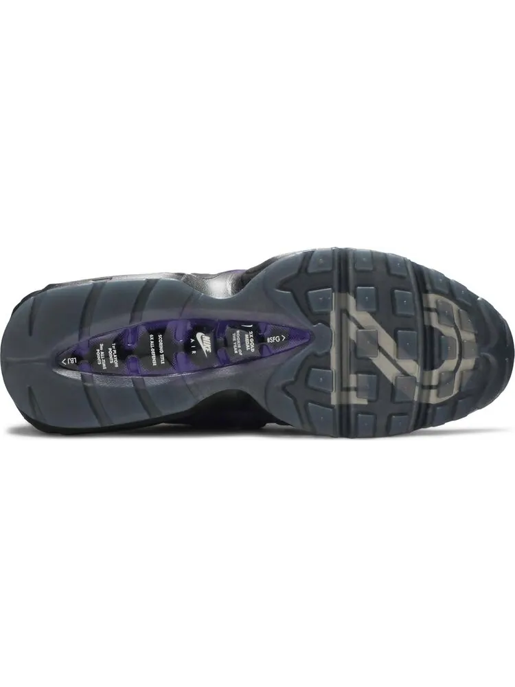 Кроссовки Nike LeBron James x Air Max 95 NRG 'Home Team' — изображение 4 из 10, черный