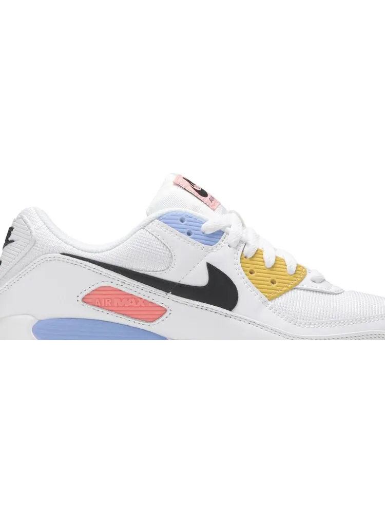 Кроссовки Nike Wmns Air Max 90 'Solar Flare' — изображение 2 из 8, белый