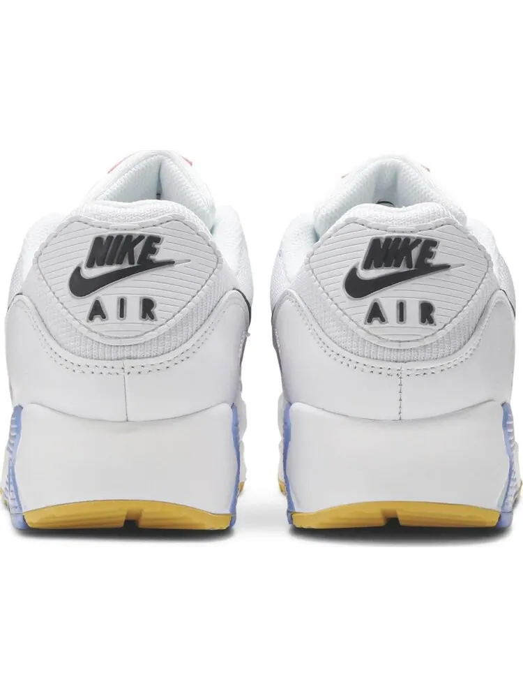 Кроссовки Nike Wmns Air Max 90 'Solar Flare' — изображение 6 из 8, белый