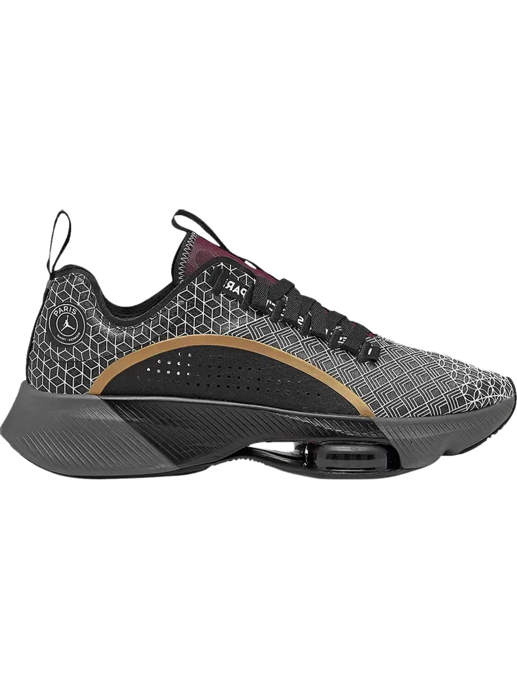 Кроссовки Paris Saint-Germain x Jordan Air Zoom Renegade Black Bordeaux — изображение 1 из 1, черный