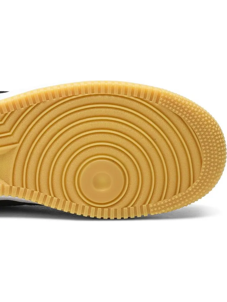 Кроссовки Nike Fragment Design x CLOT x Air Force 1 'Black Silk' — изображение 5 из 8, черный