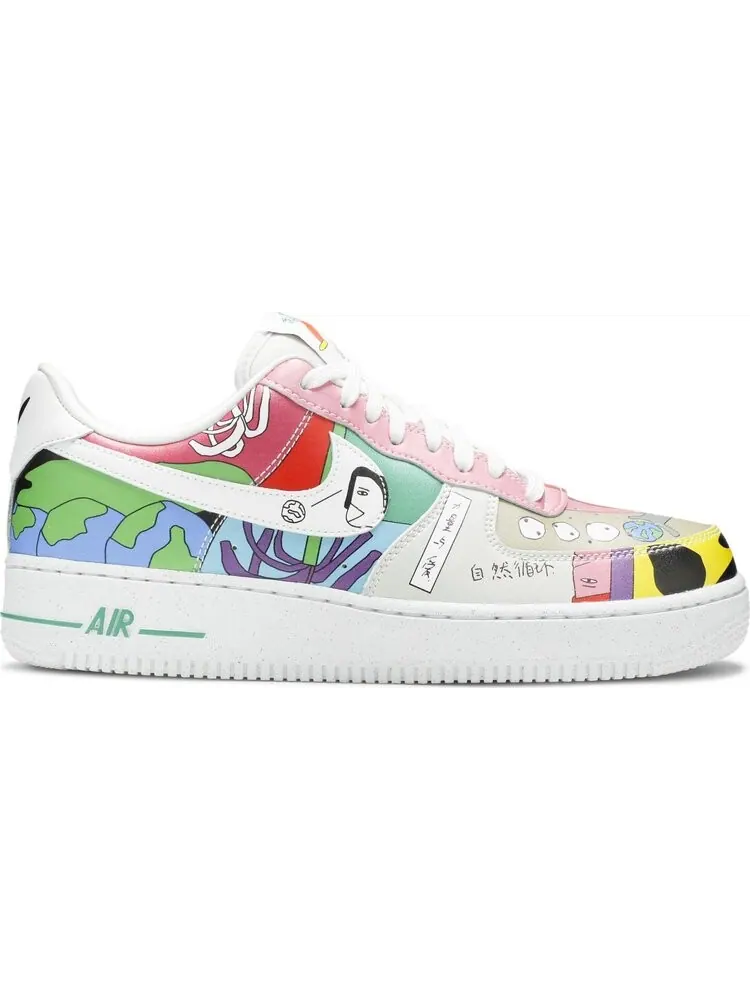 Кроссовки Nike Ruohan Wang x Air Force 1 Low — изображение 1 из 8, мульти