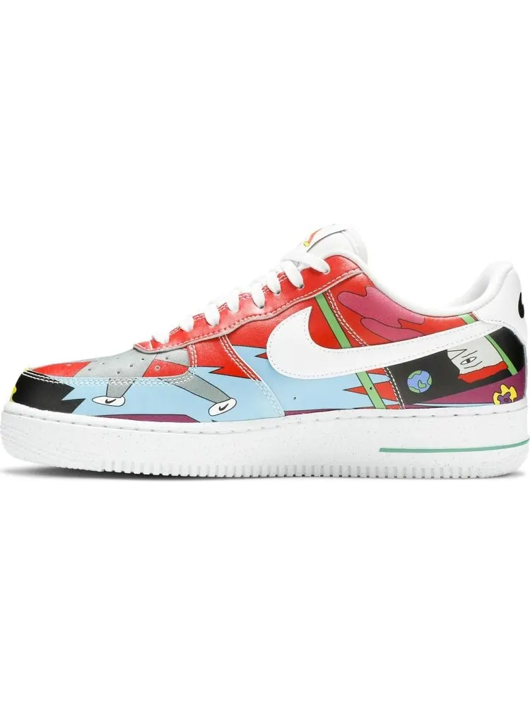 Кроссовки Nike Ruohan Wang x Air Force 1 Low — изображение 3 из 8, мульти