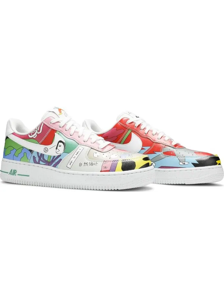 Кроссовки Nike Ruohan Wang x Air Force 1 Low — изображение 8 из 8, мульти
