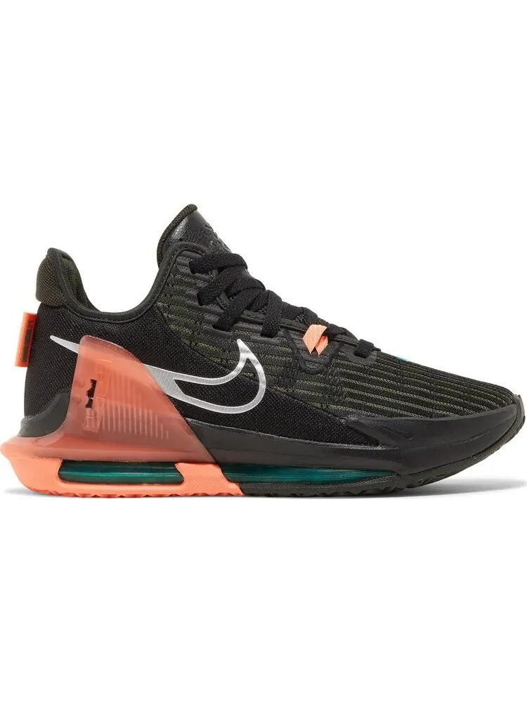 Кроссовки Nike LeBron Witness 6 'Black Sequoia Crimson Pulse' — изображение 1 из 8, черный
