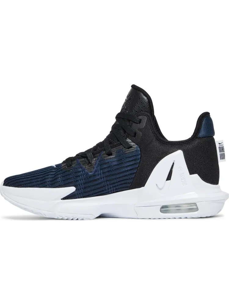 Кроссовки Nike LeBron Witness 6 'Black Dark Obsidian' — изображение 3 из 8, синий
