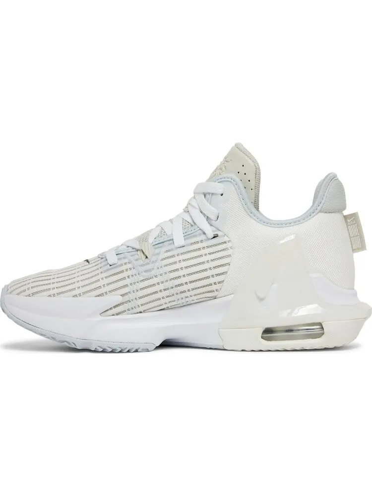 Кроссовки Nike LeBron Witness 6 'Summit White Metallic Pewter' — изображение 3 из 8, белый