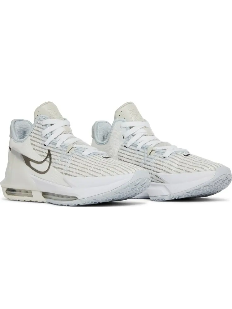 Кроссовки Nike LeBron Witness 6 'Summit White Metallic Pewter' — изображение 8 из 8, белый