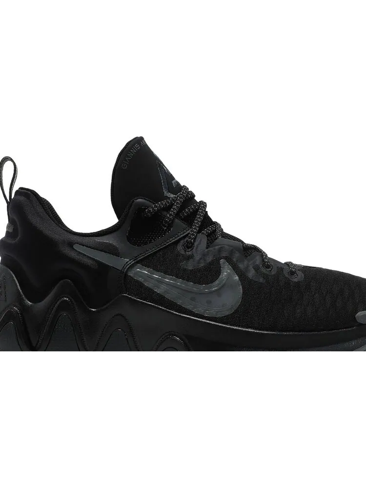 Кроссовки Nike Giannis Immortality 'Black Iron Grey' — изображение 2 из 8, черный