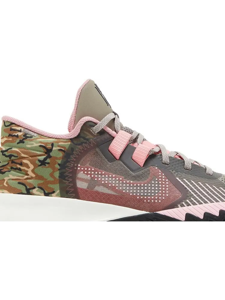 Кроссовки Nike Kyrie Flytrap 5 'Moon Fossil Pink Gaze Camo' — изображение 2 из 8, розовый