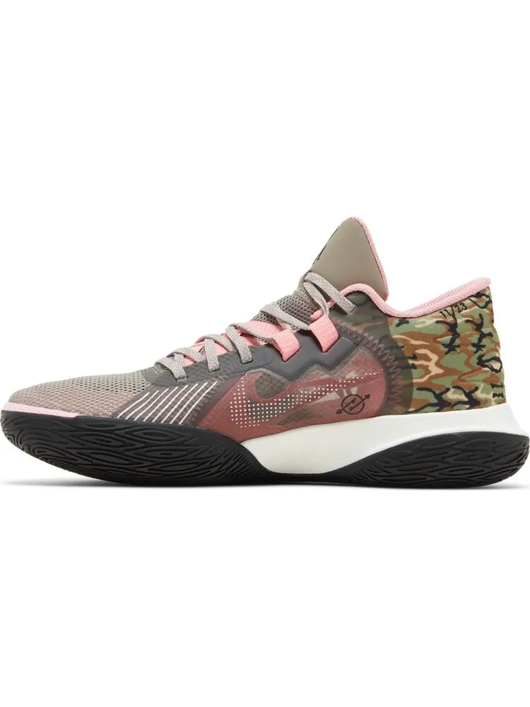 Кроссовки Nike Kyrie Flytrap 5 'Moon Fossil Pink Gaze Camo' — изображение 3 из 8, розовый