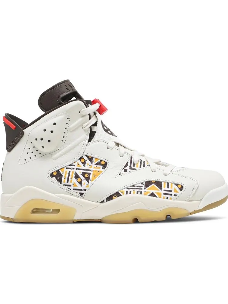 Кроссовки Air Jordan 6 Retro Quai 54 - Sail Gum — изображение 1 из 8, бежевый