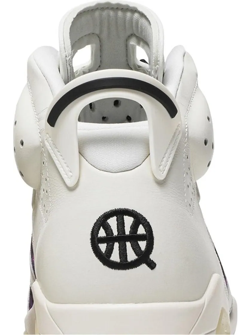 Кроссовки Air Jordan 6 Retro Quai 54 - Purple — изображение 7 из 8, фиолетовый