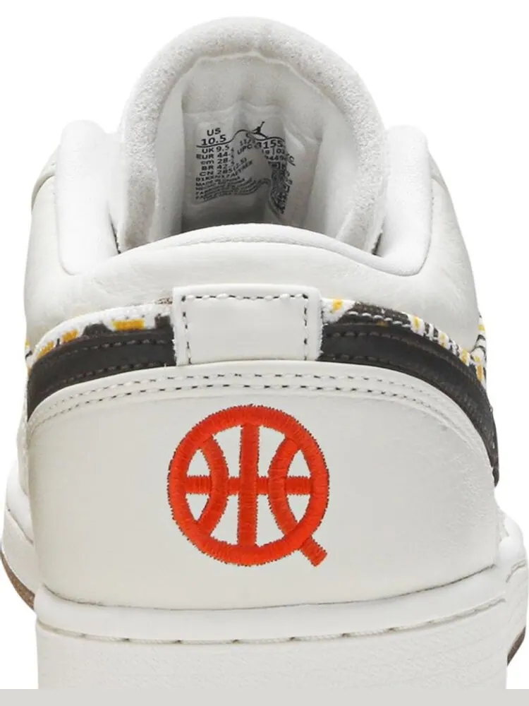 Кроссовки Air Jordan 1 Low Quai 54 2020 — изображение 7 из 8, бежевый