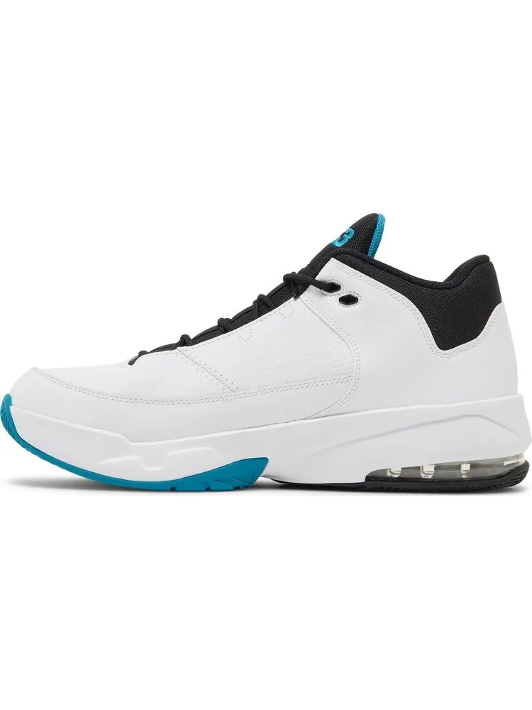 Кроссовки Jordan Max Aura 3 White Cyber Teal — изображение 3 из 8, белый