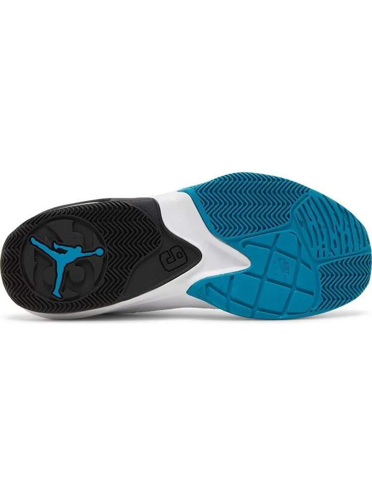 Кроссовки Jordan Max Aura 3 White Cyber Teal — изображение 4 из 8, белый