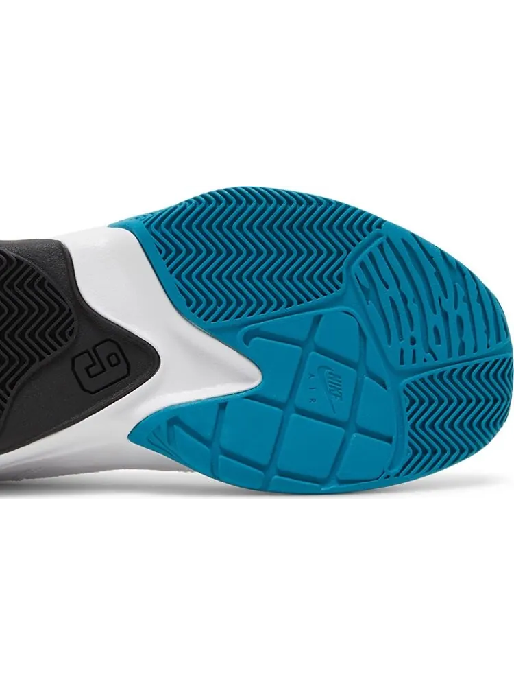 Кроссовки Jordan Max Aura 3 White Cyber Teal — изображение 5 из 8, белый