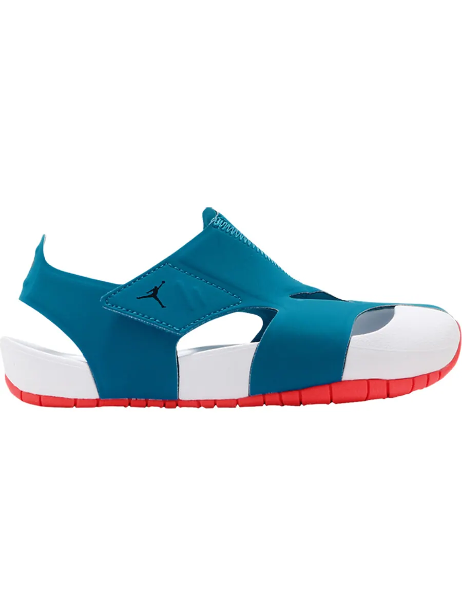 Сандалии Nike Air Jordan Flare PS 'Game Time' — изображение 1 из 1, голубой/белый/красный