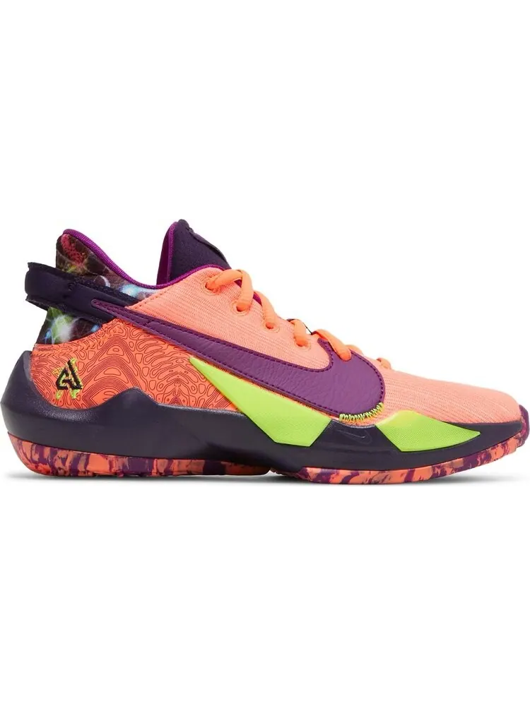 Кроссовки Nike Zoom Freak 2 SE GS 'Bright Mango' — изображение 1 из 8, оранжевый