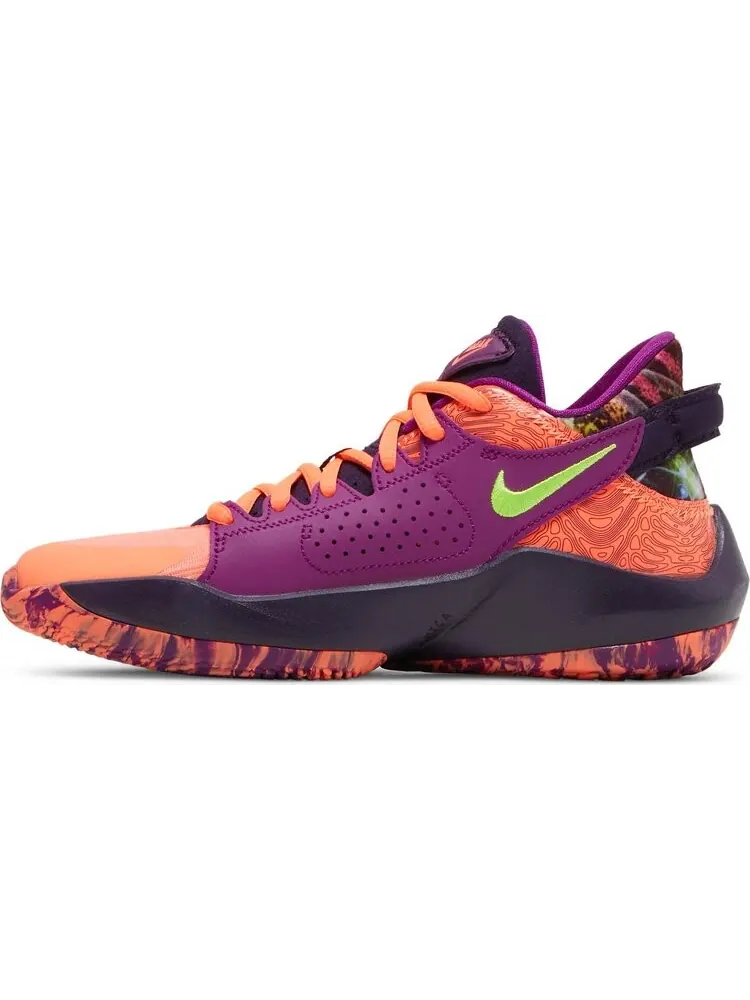 Кроссовки Nike Zoom Freak 2 SE GS 'Bright Mango' — изображение 3 из 8, оранжевый