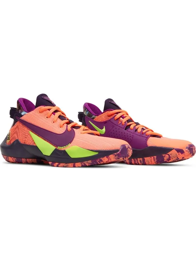 Кроссовки Nike Zoom Freak 2 SE GS 'Bright Mango' — изображение 8 из 8, оранжевый