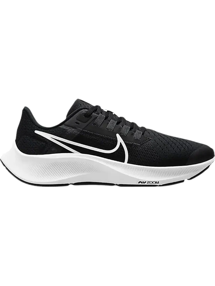 Кроссовки Nike Air Zoom Pegasus 38 GS 'Black White' — изображение 1 из 1, черный