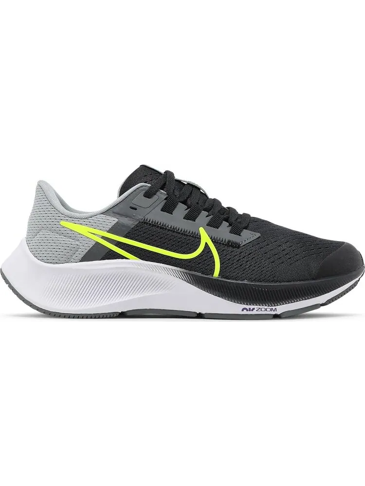 Кроссовки Nike Air Zoom Pegasus 38 GS 'Dark Smoke Grey Volt' — изображение 1 из 8, серый