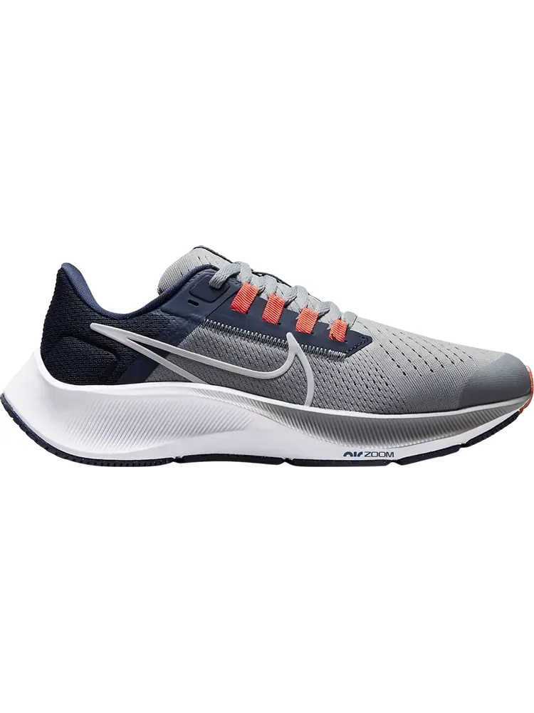 Кроссовки Nike Air Zoom Pegasus 38 GS 'Particle Grey Midnight Navy' — изображение 1 из 1, серый