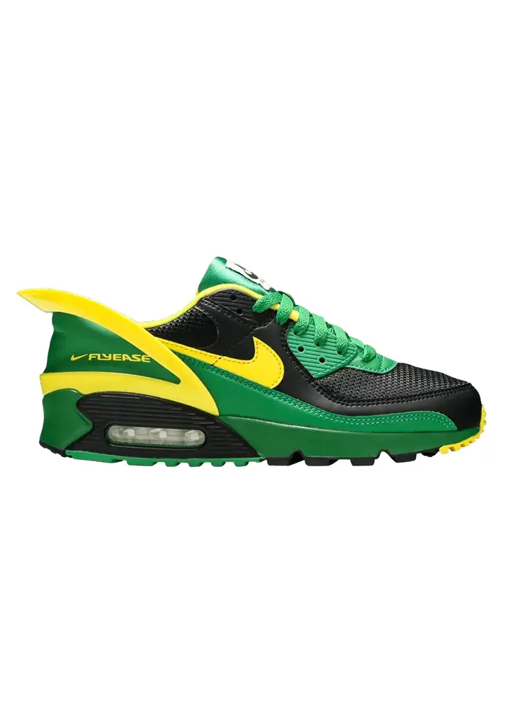 Кроссовки Nike Air Max 90 FlyEase 'Oregon Ducks' — изображение 1 из 9, зеленый