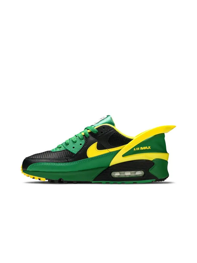 Кроссовки Nike Air Max 90 FlyEase 'Oregon Ducks' — изображение 4 из 9, зеленый