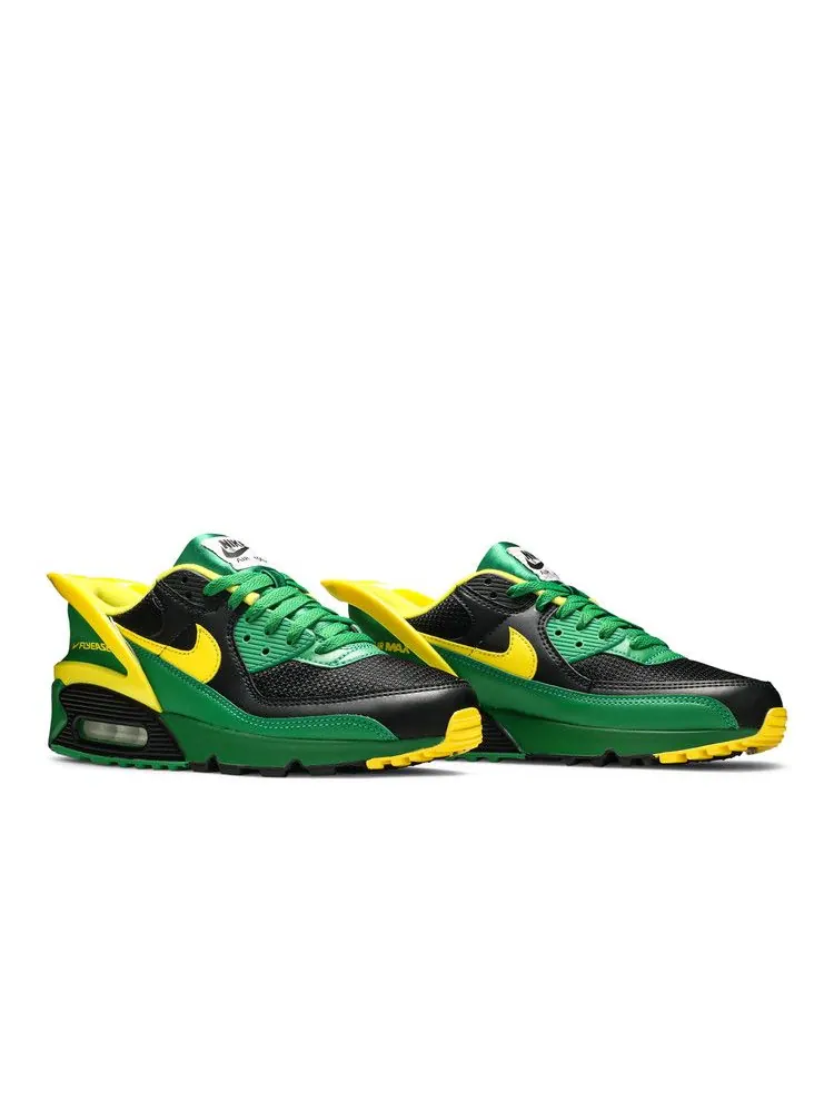 Кроссовки Nike Air Max 90 FlyEase 'Oregon Ducks' — изображение 9 из 9, зеленый