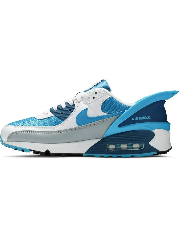 Кроссовки Nike Air Max 90 FlyEase 'Laser Blue' — изображение 3 из 8, синий