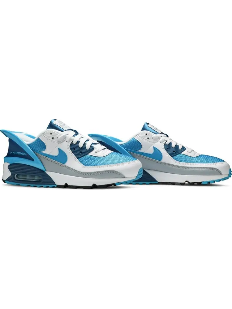 Кроссовки Nike Air Max 90 FlyEase 'Laser Blue' — изображение 8 из 8, синий