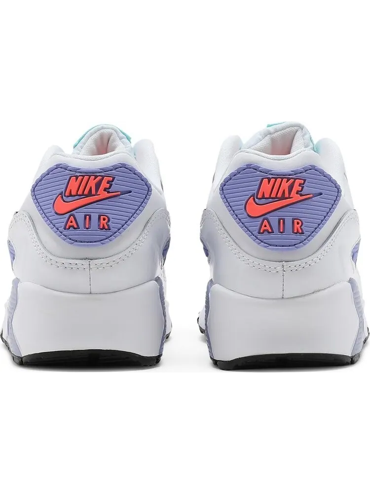 Кроссовки Nike Air Max 90 SE 2 GS 'White Dark Purple Dust' — изображение 6 из 8, белый