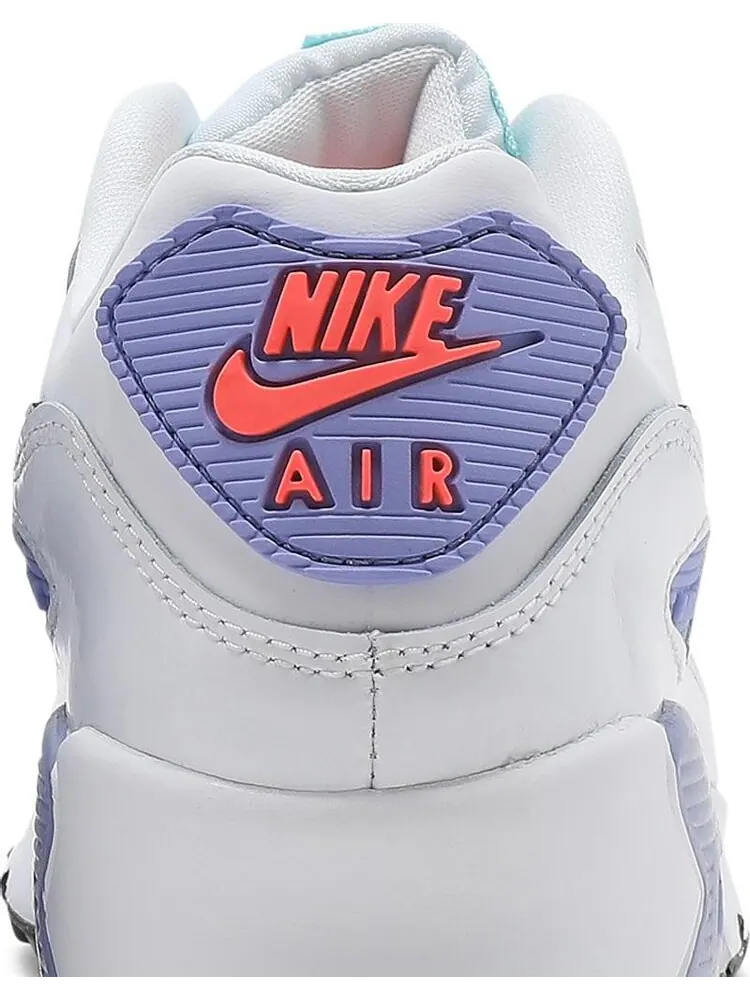 Кроссовки Nike Air Max 90 SE 2 GS 'White Dark Purple Dust' — изображение 7 из 8, белый