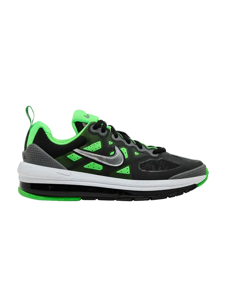 Кроссовки Nike Air Max Genome GS 'Black Green' — изображение 1 из 9, черный//серый