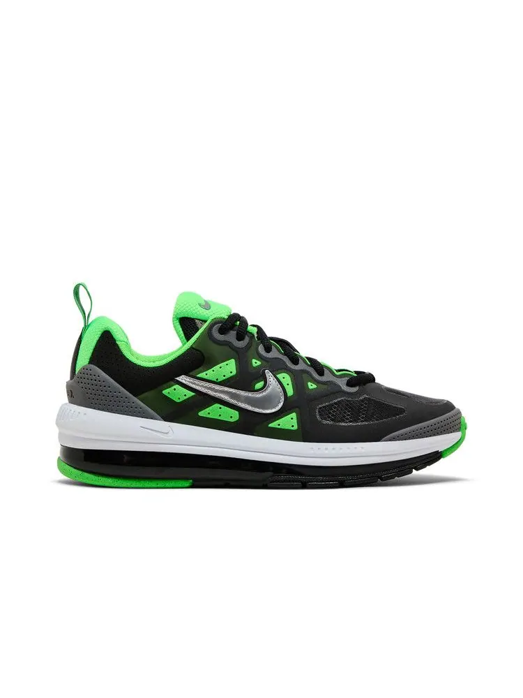 Кроссовки Nike Air Max Genome GS 'Black Green' — изображение 2 из 9, черный//серый