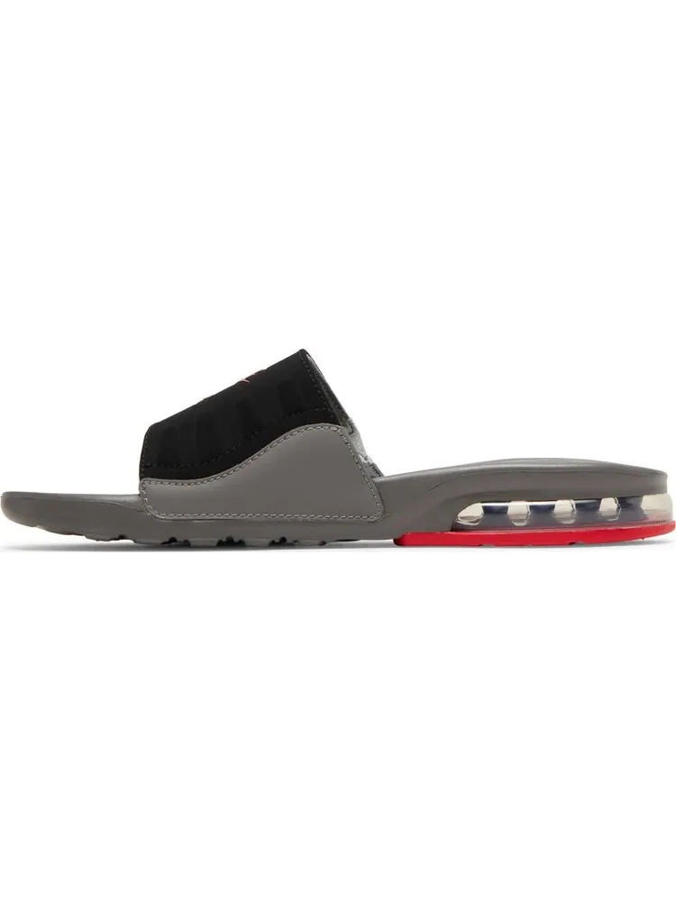 Сандалии Nike Air Max Camden Slide GS 'Flat Pewter Siren Red' — изображение 3 из 8, серый