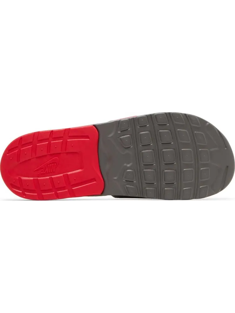 Сандалии Nike Air Max Camden Slide GS 'Flat Pewter Siren Red' — изображение 4 из 8, серый