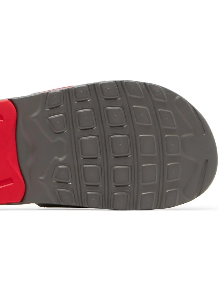 Сандалии Nike Air Max Camden Slide GS 'Flat Pewter Siren Red' — изображение 5 из 8, серый