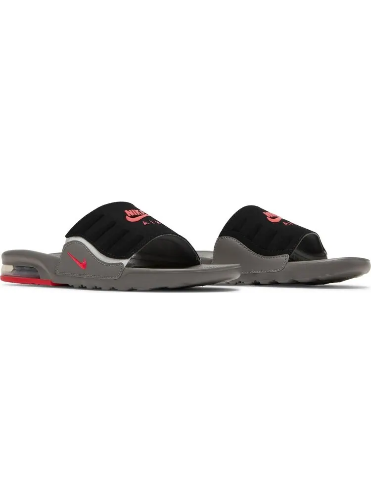 Сандалии Nike Air Max Camden Slide GS 'Flat Pewter Siren Red' — изображение 8 из 8, серый