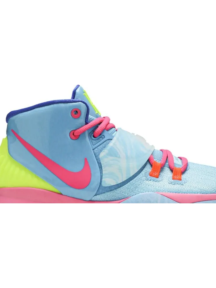 Кроссовки Nike Kyrie 6 GS 'Pool' — изображение 2 из 8, синий