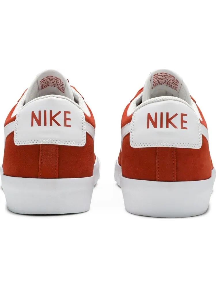 Кроссовки Nike Blazer Low 'Mantra Orange' — изображение 6 из 8, оранжевый