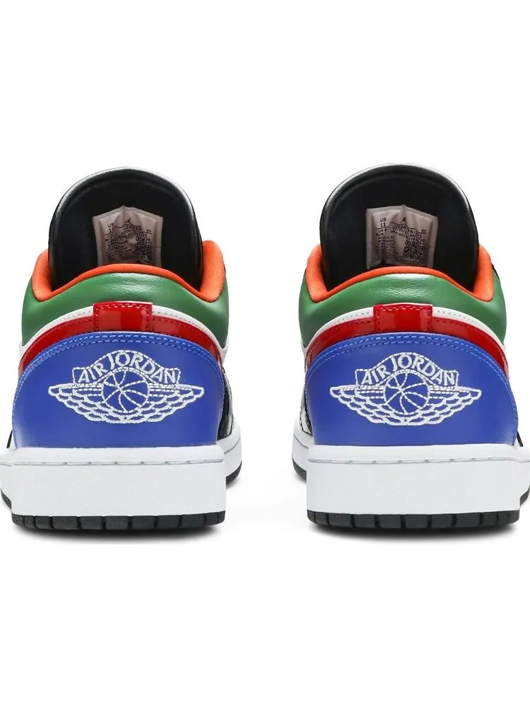 Кроссовки Wmns Air Jordan 1 Low Multi-Color — изображение 6 из 8, белый