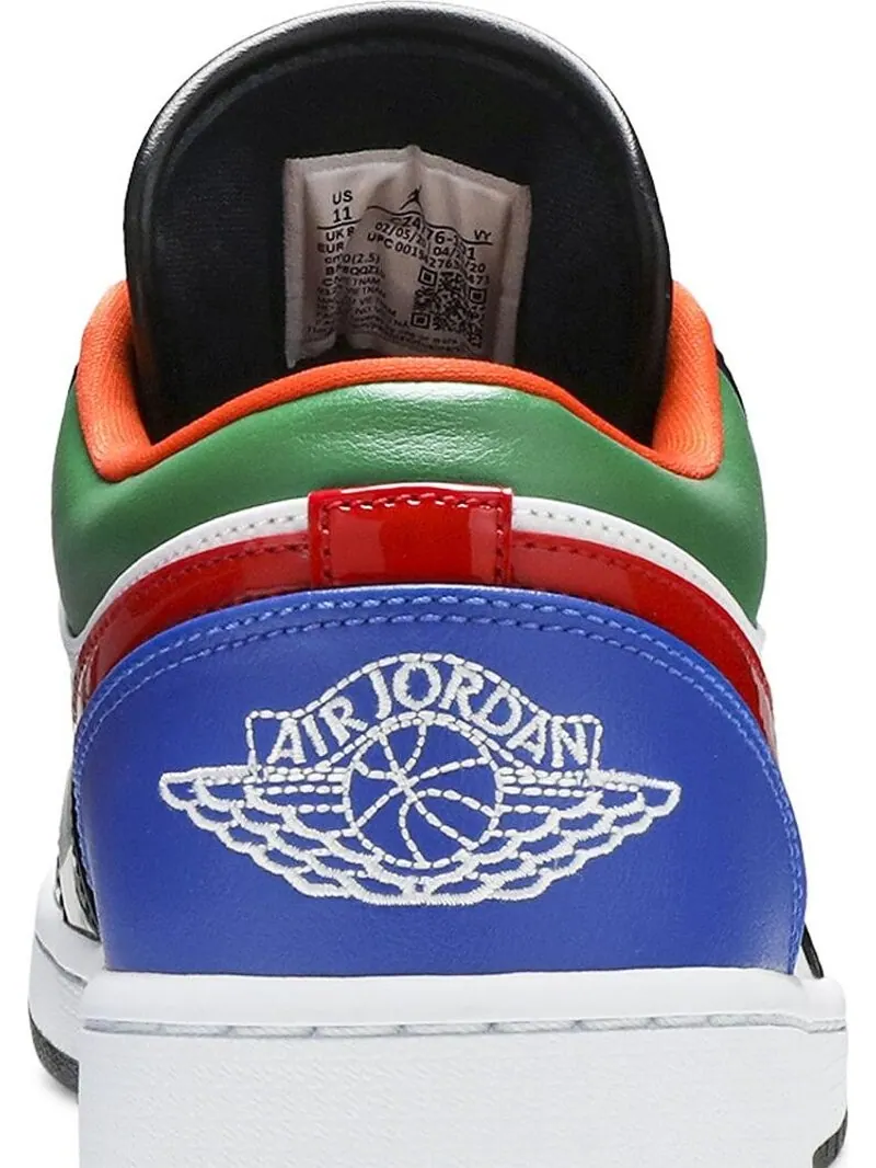 Кроссовки Wmns Air Jordan 1 Low Multi-Color — изображение 7 из 8, белый