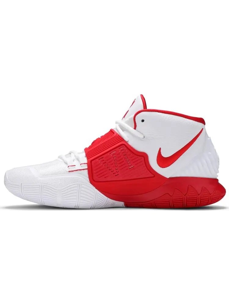 Кроссовки Nike Kyrie 6 TB EP 'White University Red' — изображение 3 из 8, красный