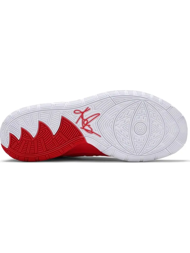 Кроссовки Nike Kyrie 6 TB EP 'White University Red' — изображение 4 из 8, красный