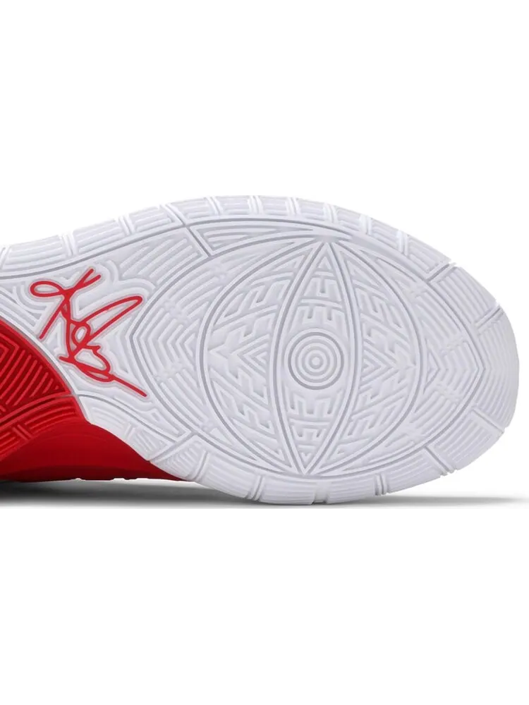 Кроссовки Nike Kyrie 6 TB EP 'White University Red' — изображение 5 из 8, красный